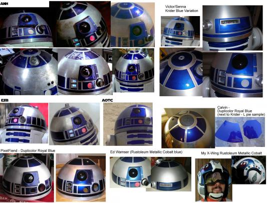 R2 Color Comparison