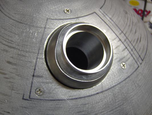 Holoprojector Installed with screws