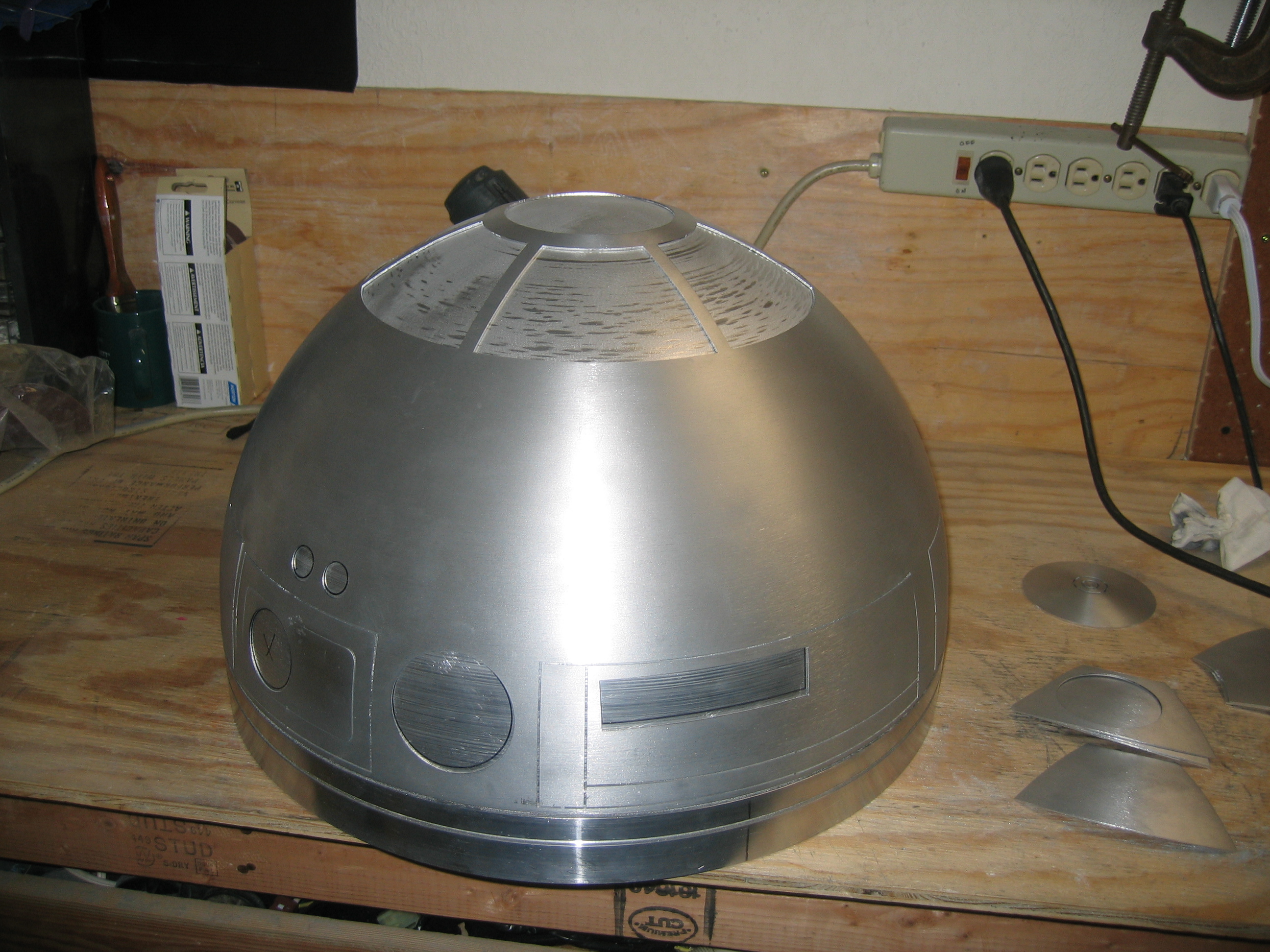 Inner and Outer Dome sitting correct on the dome ring.