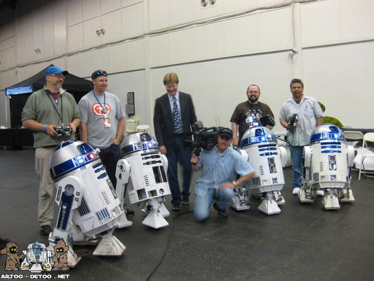 First TV interview of the day